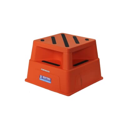 Heavy Duty Plastic Step Stool, 250kg rated, 505W x 365H