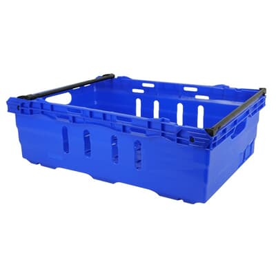 Re-Crate Crate, 600L x 400W x 199H, 38L, blue