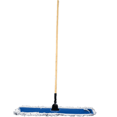 Dust Mop, 900mm, complete with handle and wire frame