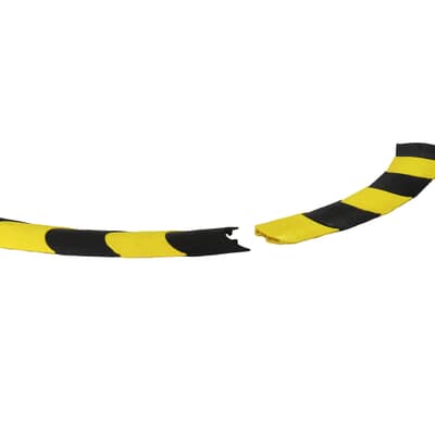 Snake Flexible Cable Cover, 1000L x 150W x 25H, 1 channel
