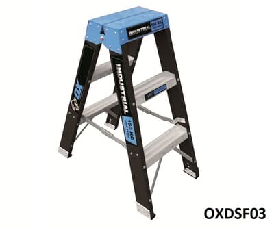 Trade Series Fibreglass Double Sided Step Ladder