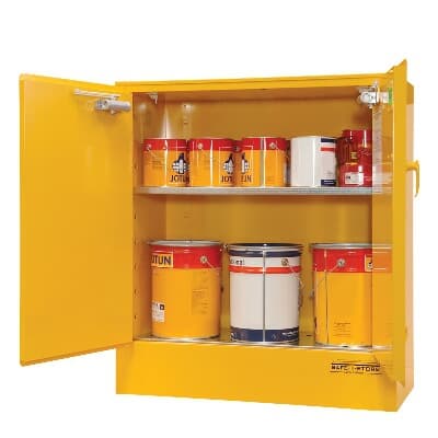 Chemshed Flammable Goods Cabinet, 100L, 800H x 920W x 615D