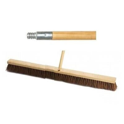 Industrial Heavy Duty Broom, 900mm, with wooden handle