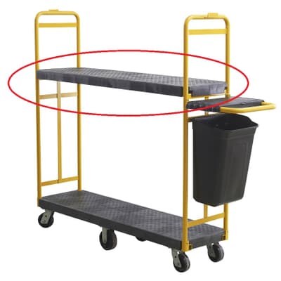 Large Shelf for Large Material Supply Cart