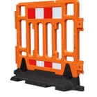 Heavy Base Temporary Barrier, 1000H x 1000L