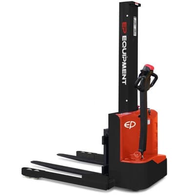 EP Electric Straddle Stacker, 1000kg, 1.6m lift