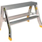 Warthog Extra Wide Double Sided Ladder, 3 Step, 0.9m, 800mm