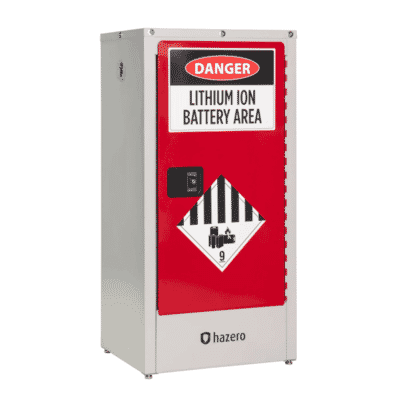 Hazero Lithium-ion Battery Safety Cabinet - Compact