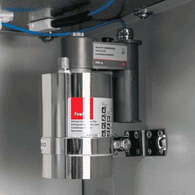 Hazero Fire Suppression System – Medium for Lithium-ion Battery Safety Cabinet